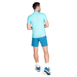 Мужское теннисное поло Mizuno Shadow Polo Men - Turquoise
