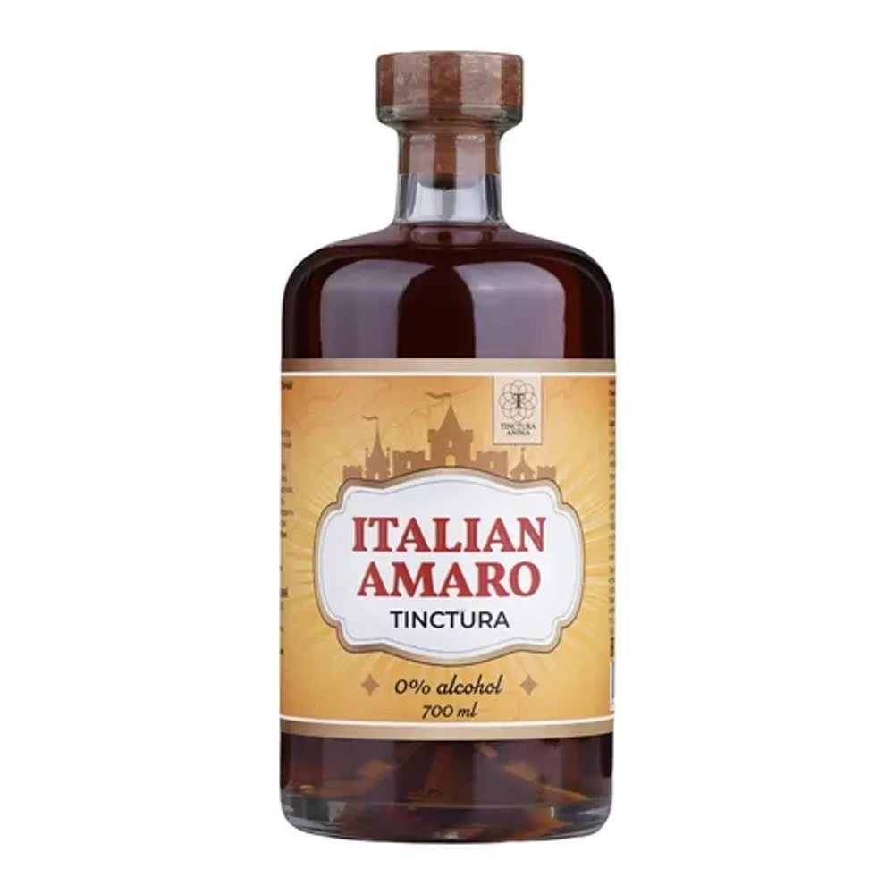 Напиток ликер безалкогольный ITALIAN AMARO 0,7л Tinctura Anima