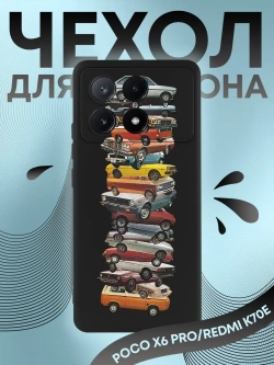Чехол Xiaomi Poco X6 Pro с принтом