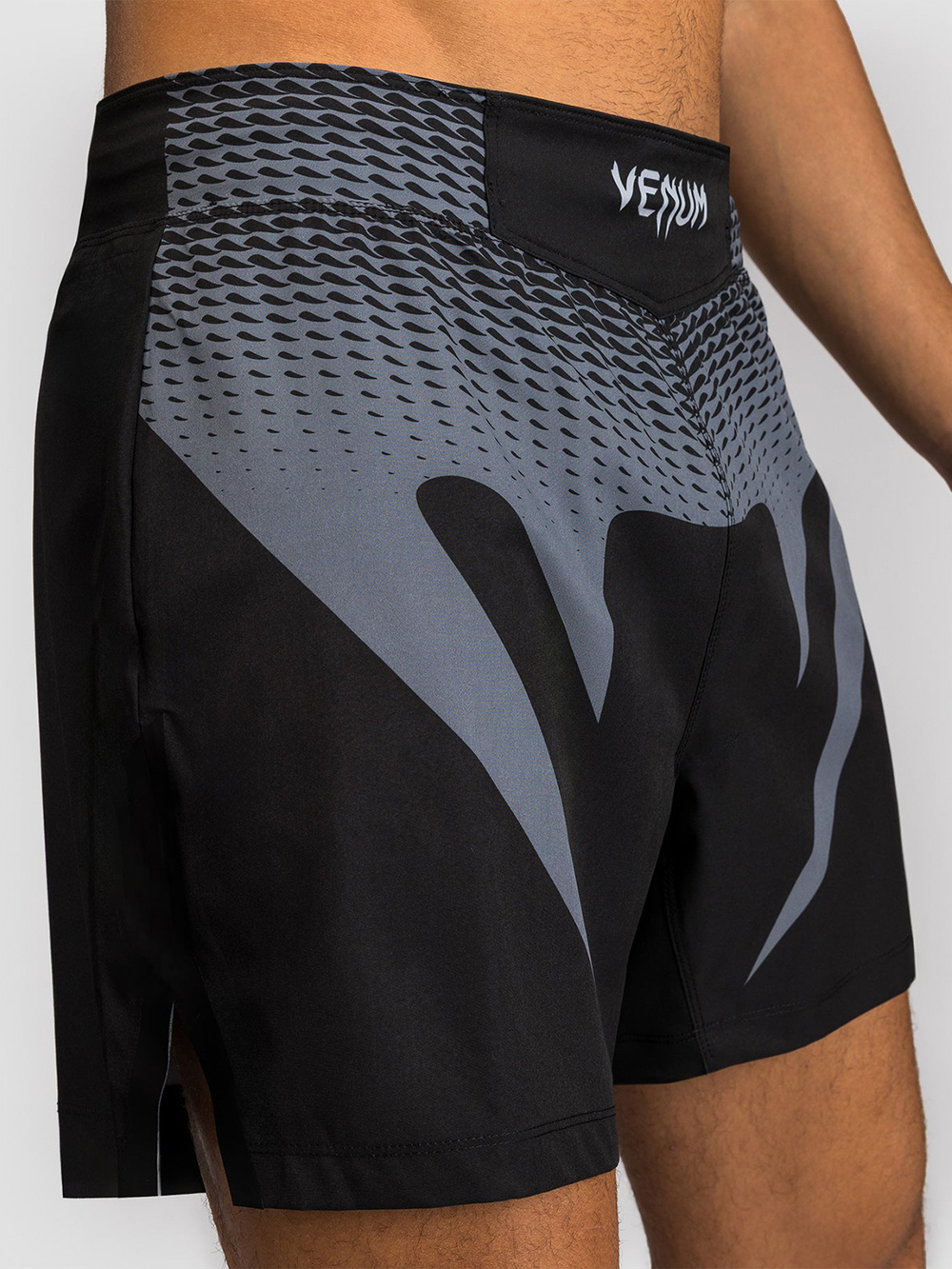 Шорты ММА Venum No Gi Black/Silver Grey