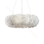 Pendant design lamp Feathers