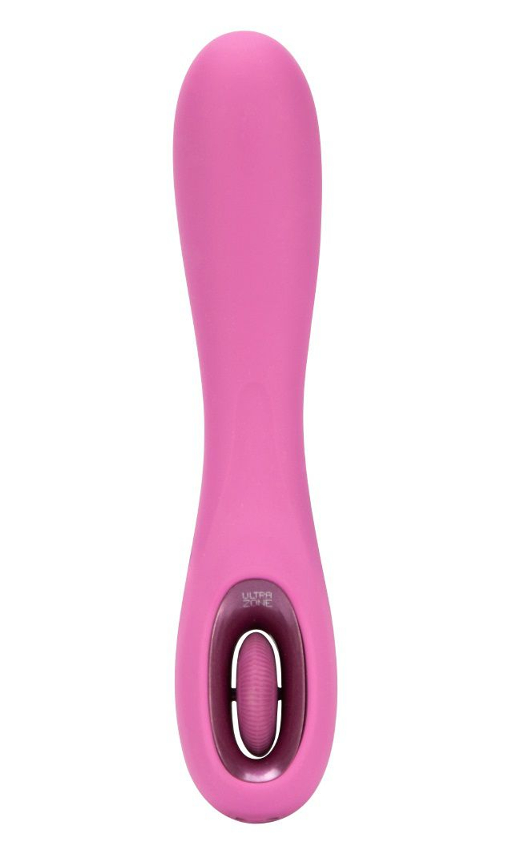 Розовый перезаряжаемый вибромассажер Tundra Rose 6x - 17,8 см. (Цвет: розовый)