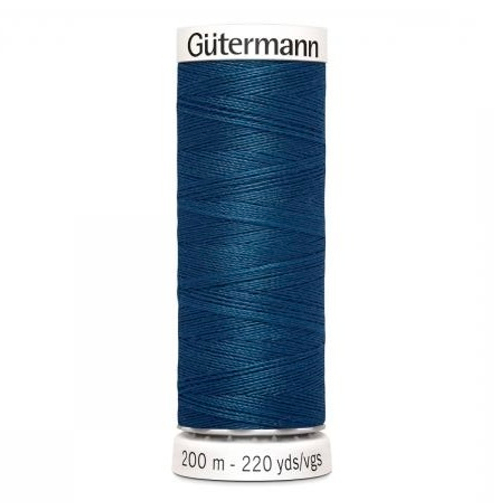 Нить Sew-All 200 м, Gutermann, 904 т.морская волна