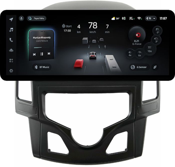 Магнитола для Hyundai i30 1 2007-2012 (климат) - Teyes CC4PRO монитор 12.3" 2K QLED + рамка 9, Android 13, Быстрейшая, Snapdragon 778G, ИИ, CarPlay, DSP, 4G SIM-слот