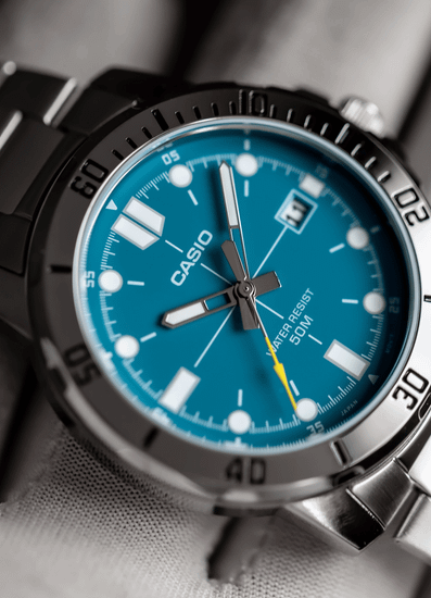 Casio MTP-VD01D-3E2 — мужские наручные часы