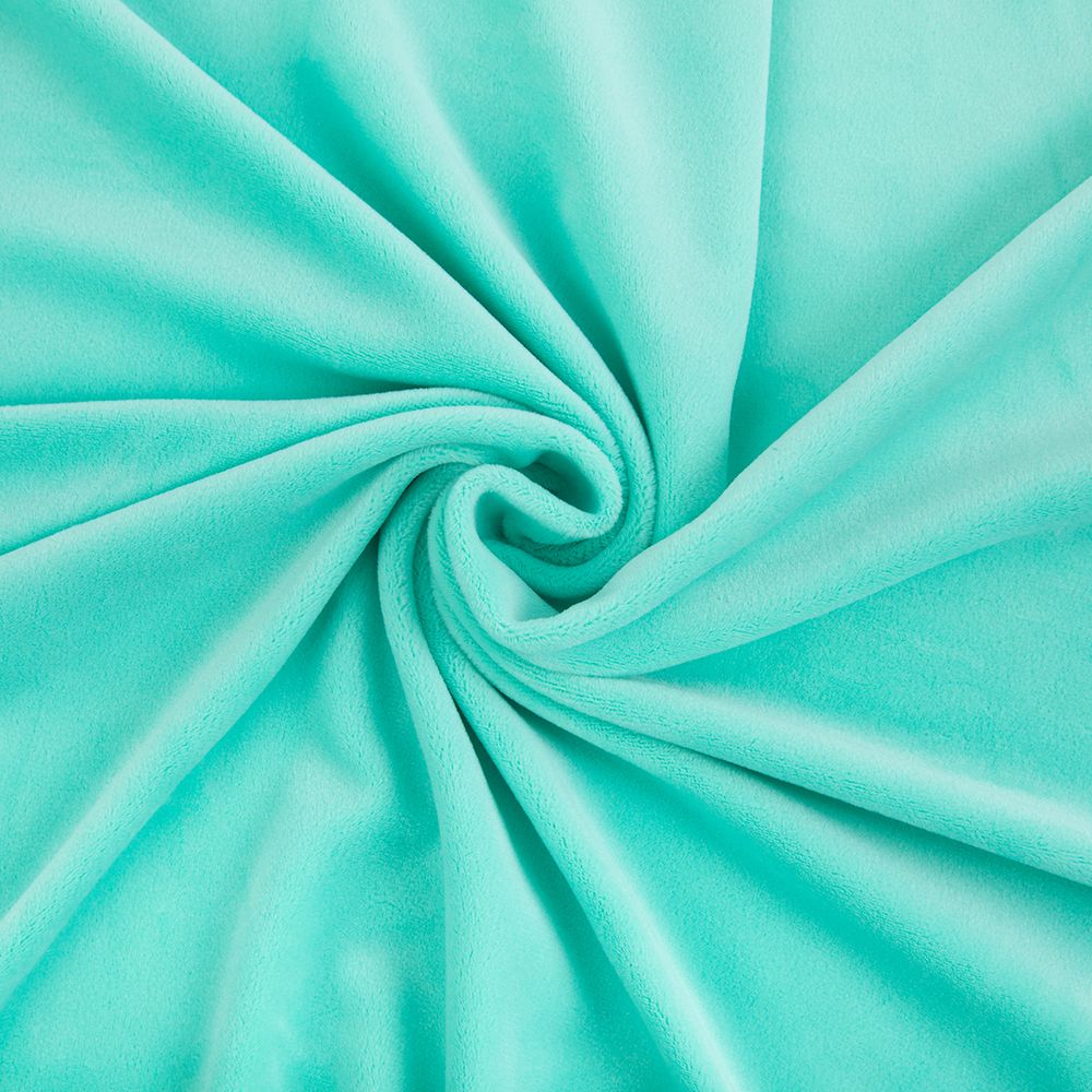 Велюр 240 г/м², 150х185±5 см, мятно-зеленый/mint green, Gamma VELRN