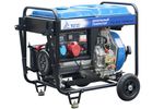 Дизель генератор трехфазный TSS SDG 7000EH3A - [6.5 кВт / 380V] с блоком АВР