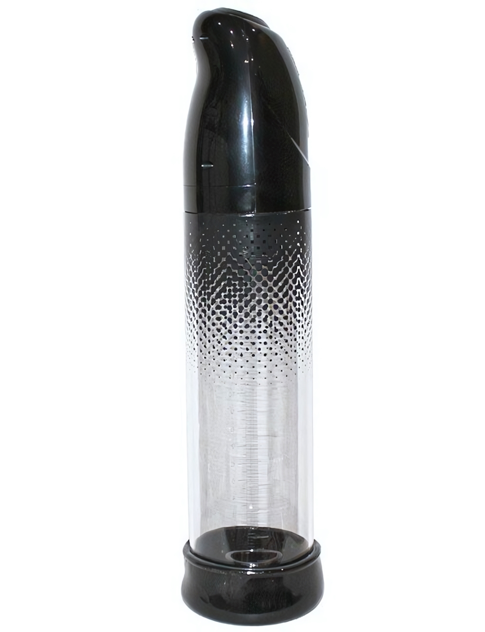 Перезаряжаемая автоматическая вакуумная помпа с функцией памяти Eroticon PUMP X6 (Цвет: прозрачный с черным)