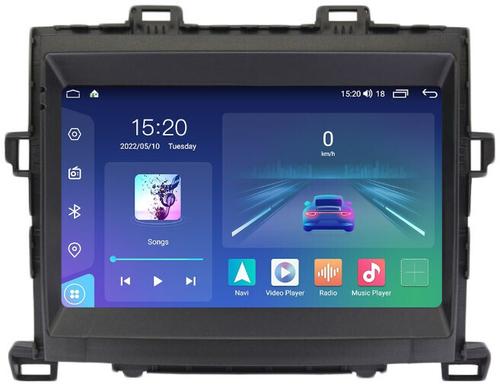 Магнитола для Toyota Alphard H20, Vellfire 2008-2014 (менее 10 динамиков) - Parafar PF698RN2K на Android 13, Быстрая, QLED+2K, CarPlay, 4G SIM-слот