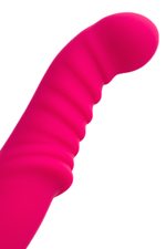 Нереалистичный вибратор A-Toys Capy 20 режимов розовый 17,4 см