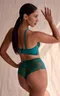 Трусы-бразилиана Emerald Abyss Brazilian Zielony