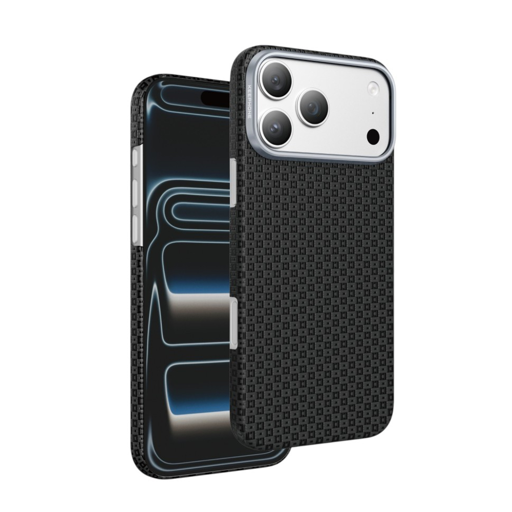 Накладка для i-Phone 17 Pro Max Keephone Kevlar Ankora MagSnap черный