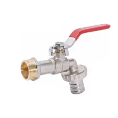 Кран шаровый сливной I-TECH МM R Н 1/2" рычаг 24519