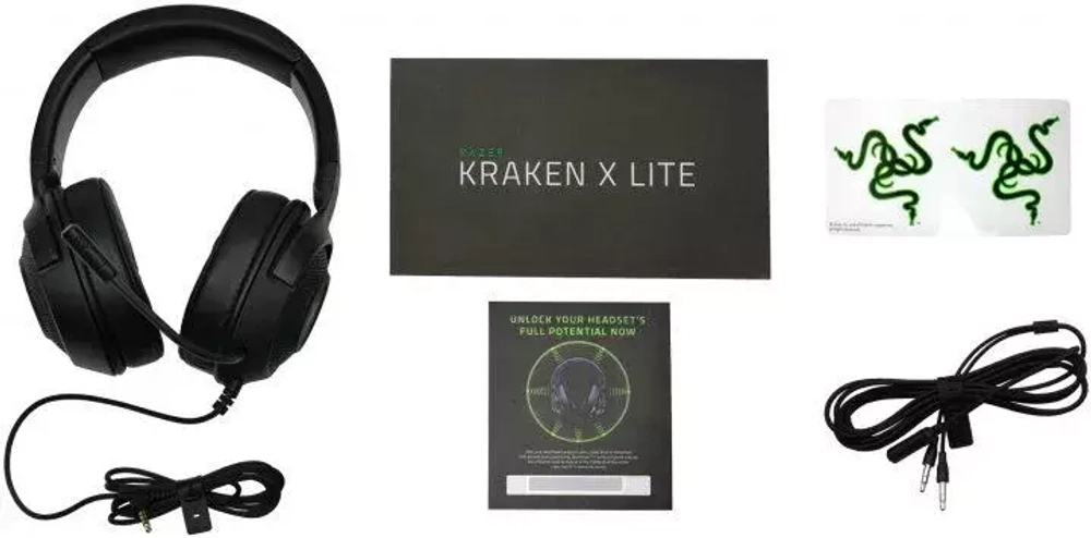 Гарнитура Razer Kraken X, Black  (RZ04-02950100-R3C1)