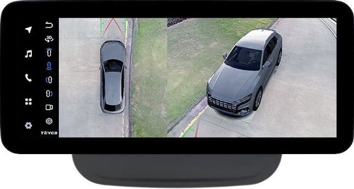 Магнитола для Chevrolet Equinox 2016+ - Teyes LUX ONE 360 монитор 12.3" 2K QLED на Android 10, Быстрая, CarPlay, 4G SIM-слот, 4 камеры в комплекте