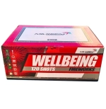 Батарея салютов Wellbeing fireworks (MC127) — 120 залпов, купить дешево