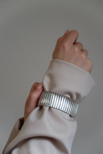 Браслет ШИРОКИЕ ПОЛОСКИ silver