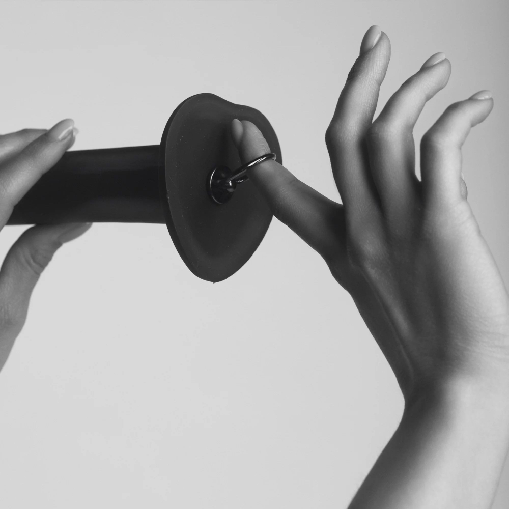 Набор из 3 колец Strap-On-Me Dildo Ring (Цвет: серый)