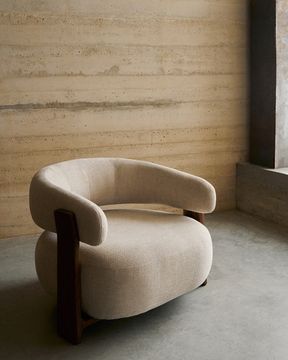 Кресло Granite Испания La Forma цвет бежевый