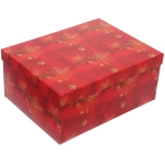 Коробка подарочная «Снежинки» 33*25,5*14,5 см