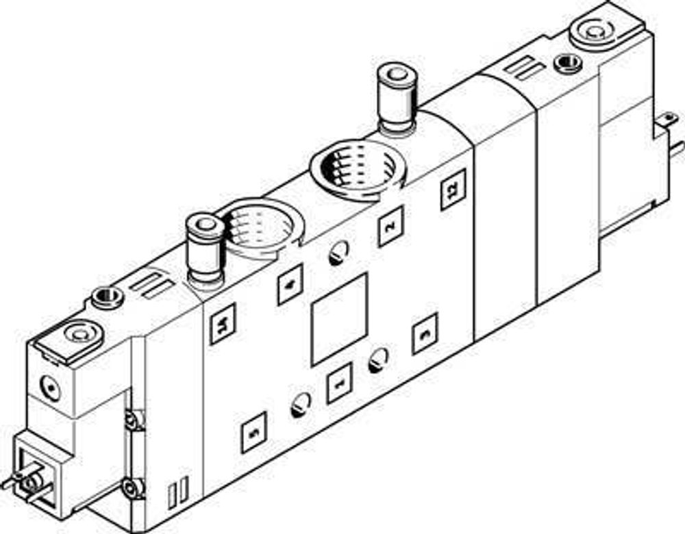 CPE24-M2H-5/3ES-3/8 Распределитель с электроуправлением