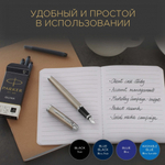 Картридж Parker с чернилами для перьевой ручки Z11, упаковка из 5 шт., цвет: Blue-Black