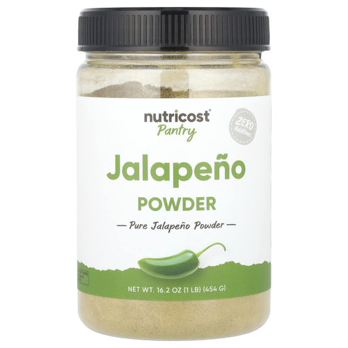 Nutricost, Pantry, порошок халапеньо, 454 г (16,2 унции)