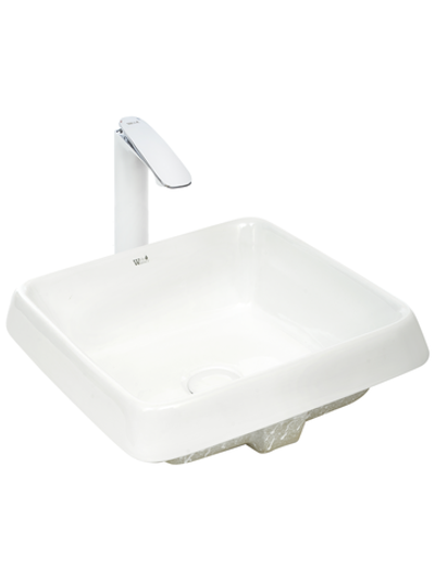 Раковина врезная WeltWasser WW  DEILBACH 6042 440х440х185