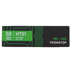 Кулер для SSD BaseTech HeatSink, M2 2280, пассивный, Al, черный (BT-HTS-M22280-B)