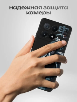 Чехол Xiaomi Poco X6 Pro с принтом