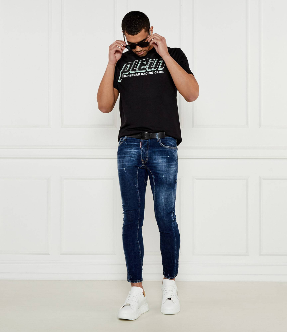 Футболка Racing Club Philipp Plein - черный(MTK8100 PJY002N)