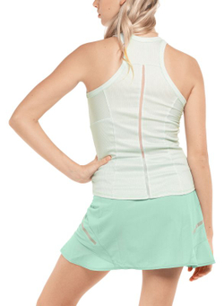 Женский теннисный топ Lucky in Love Avant Garde 1.0 Architect Stripe Tank - sage