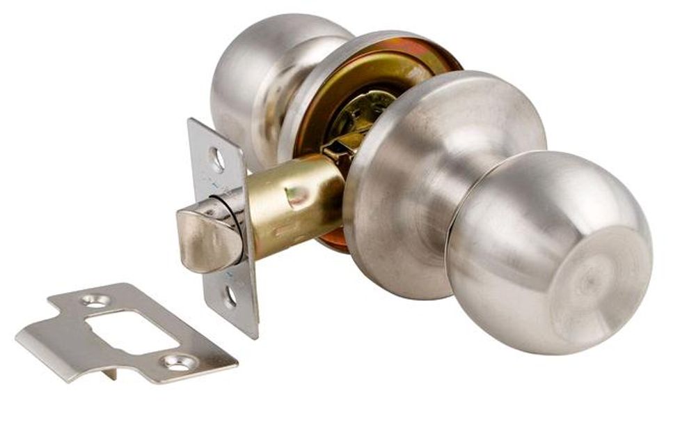 Защелка-Комплект S-Locked 6072-05 PS S круглая пустая САТИН /116396 Защелка-Комплект S-Locked 6072-05 PS S круглая пустая САТИН /116396