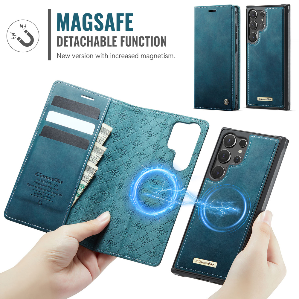 Чехол-кошелек CaseMe 2 in 1 MagSafe Samsung Galaxy S24 Ultra