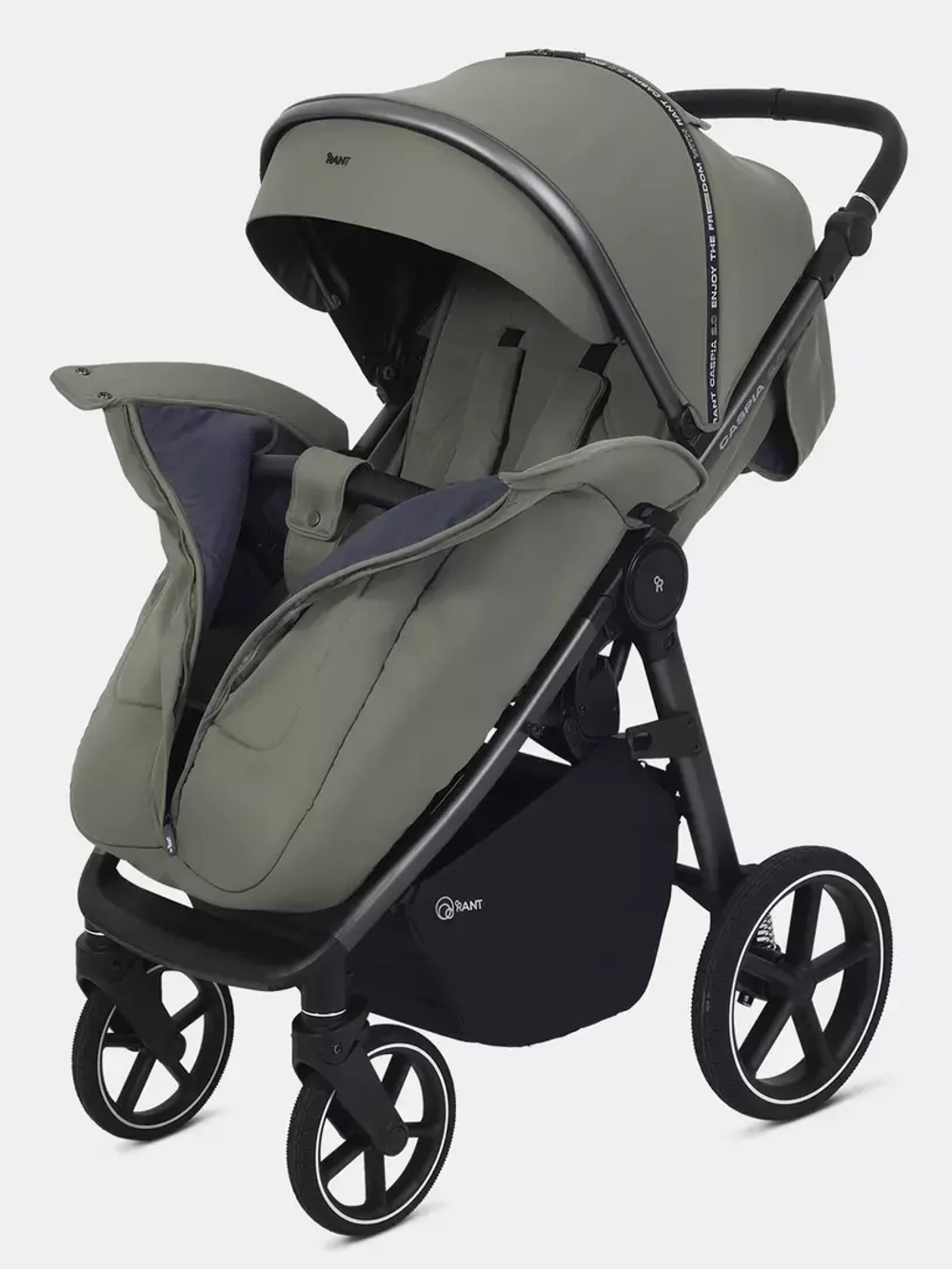 Коляска детская RANT "CASPIA soft" RA100 Olive