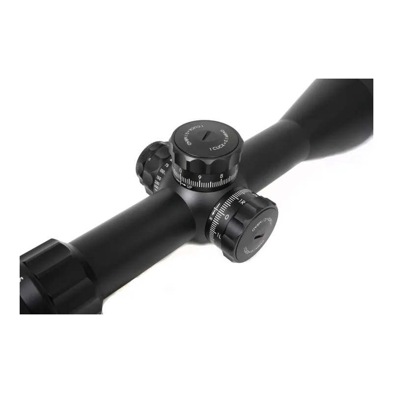 Оптический прицел ARKON Model B 5-25х56 / Аркон Модель Б 5 25 56 - крупный план барабанов с разметкой поправок