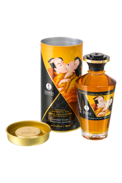 Shunga Съедобное масло для массажа. Карамель, 100 мл