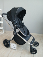 Коляска модульная  3в1 Baby shell (Black/Silver Chrome BBS-007)