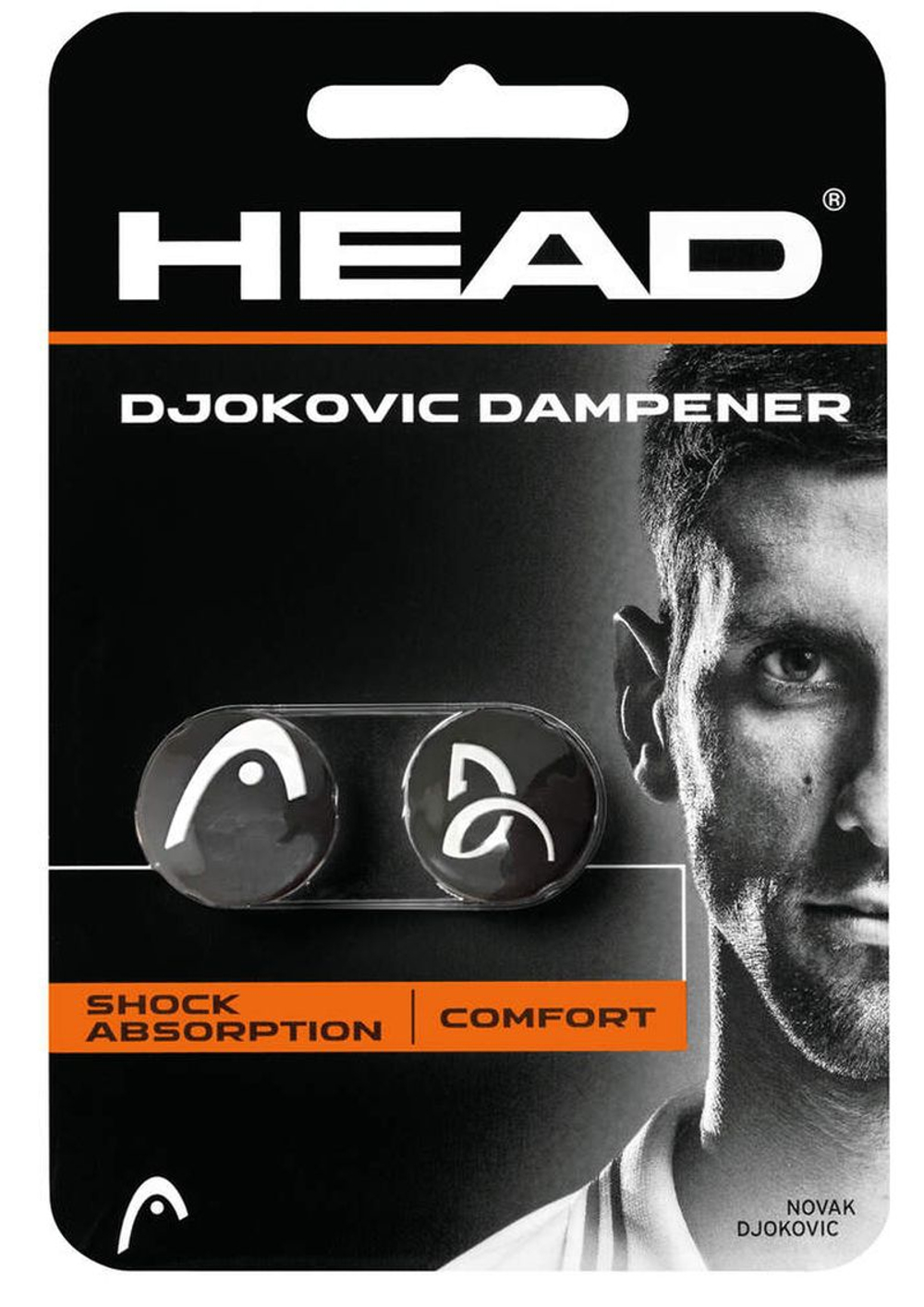 Виброгасители Head Djokovic 2P - black/white