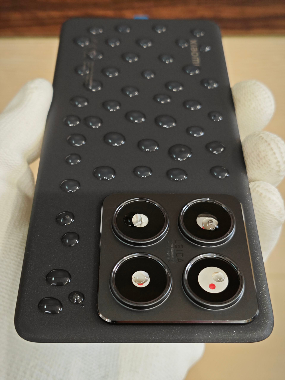 Задняя крышка ORIGINAL для Xiaomi 14T Pro 2407FPN8EG - ( заднее стекло ) цвет: Голубой / Titan Blue