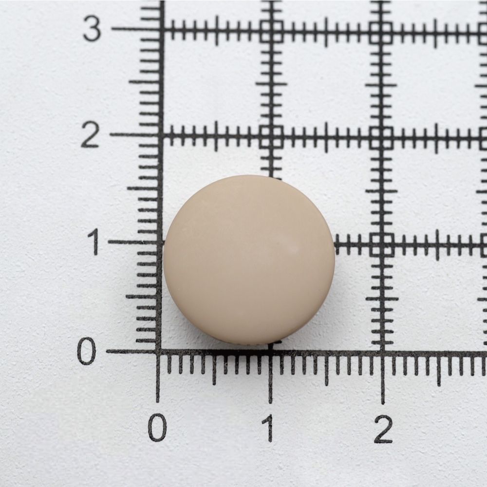 Пуговицы на ножке 24L=15 мм, (Beige (бежевый)) NE68, 72 шт