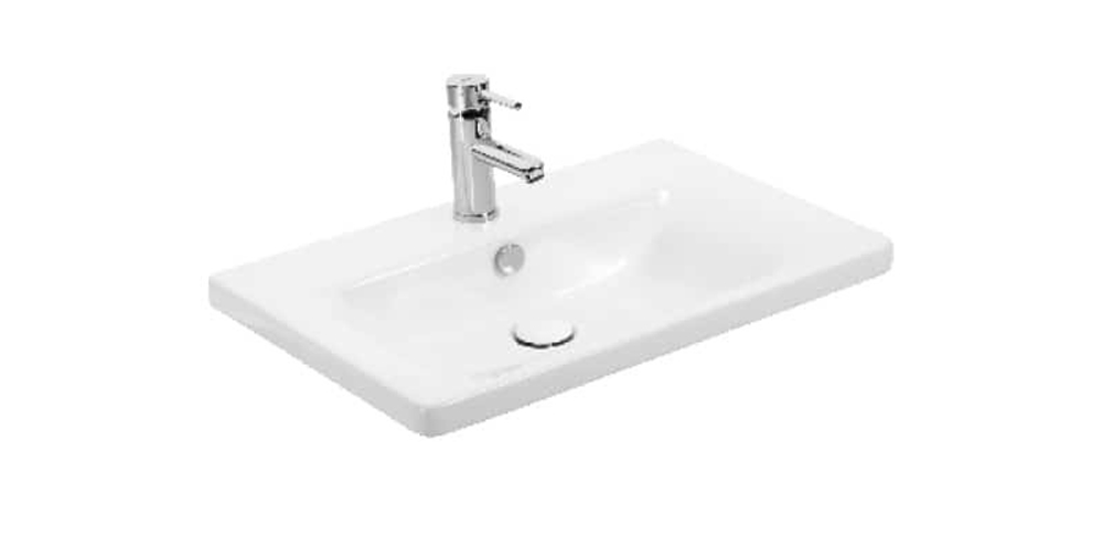 Тумба ЮВЕНТА Br-65 под умывальник "Soft-65" Черный