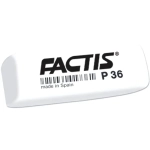 Резинка стирательная FACTIS (Испания) 56*20*9мм P 36 клиновидная скошенные края белая (4/36)