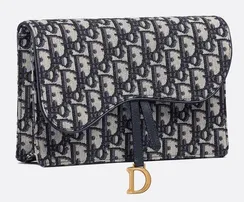 Клатч Dior Oblique Saddle