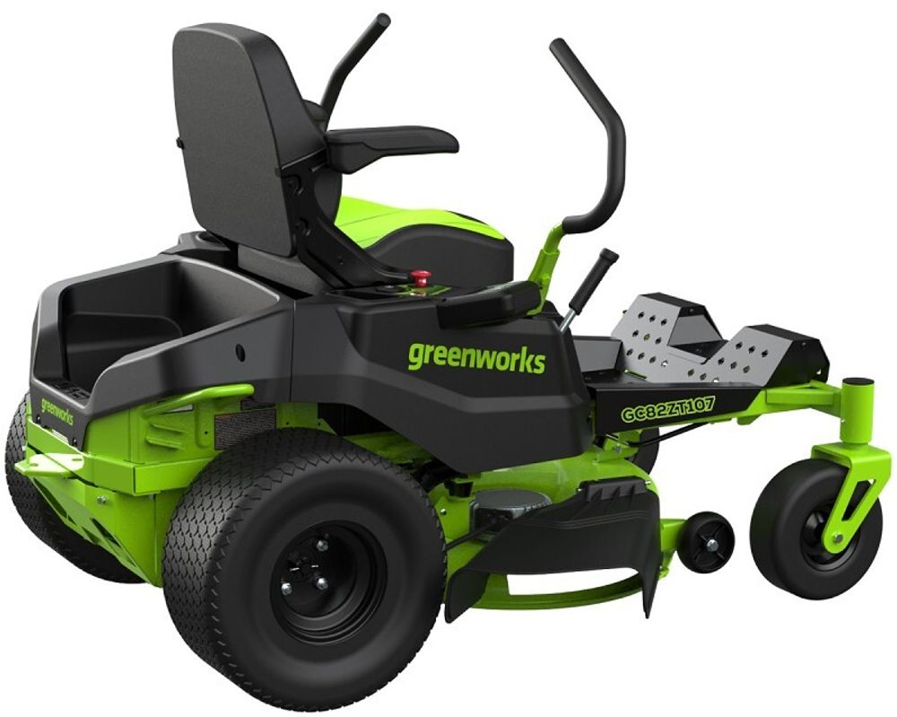 Райдер садовый GC82ZT107 аккумуляторный с нулевым радиусом разворота Greenworks Арт. 7404107, 82V, без АКБ и ЗУ