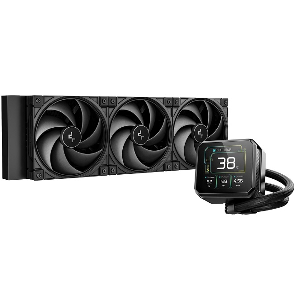 Система водяного охлаждения DeepCool SPARTACUS 360, черный (R-SPT360-BKDSMP-G-1)