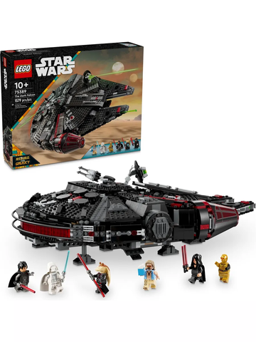 Конструктор Лего Звёздные войны Тёмный Сокол | LEGO Star Wars Dark Falcon 75389, 1579 деталей (10+)