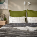 Чехол на подушку IKEA GURLI (ГУРЛИ), Оливковый, 65x65 см