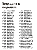 Универсальный многофункциональный пульт дистанционного управления для жидкокристаллических Smart TV телевизоров Polar, Hyundai, Shivaki, Erisson, Akai, Mystery, ClickPdu, HUAYU PDUHOD1653 (RM-L1153+3, VER.2024, HOD1653, RM-L1153, 6931956807808)
