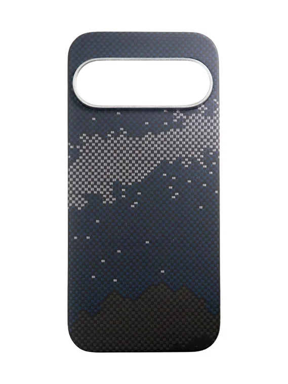 Карбоновый чехол для Google Pixel 10 с MagSafe галактика (Galaxy)